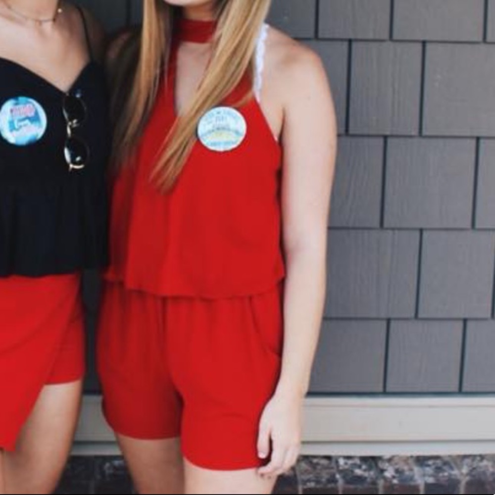 Red Romper